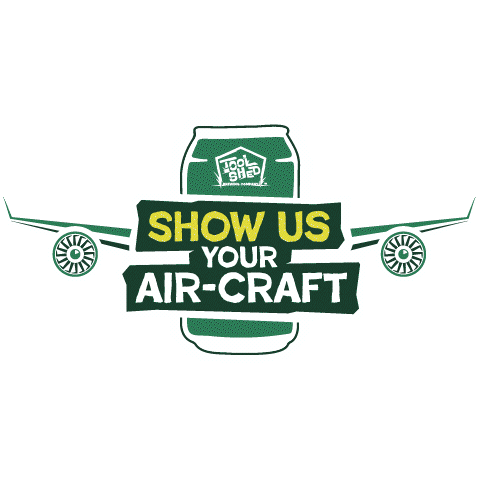 Craft Beer Westjet Sticker by Tool Shed Brewing
