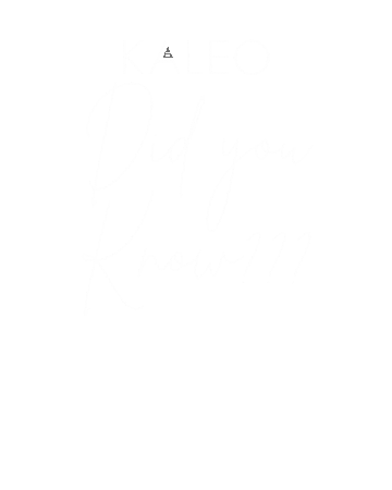 Fact Sticker by KALEO Real Estate Company
