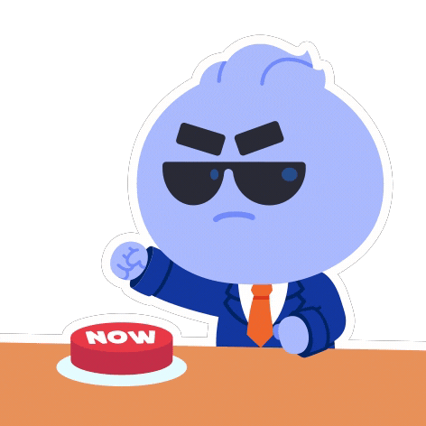 Smash Its Time Sticker by Kudai