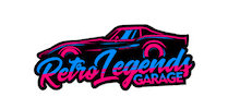Retro Legends Garage Sticker