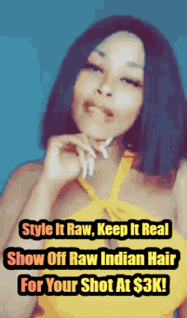 Indique Hair GIF