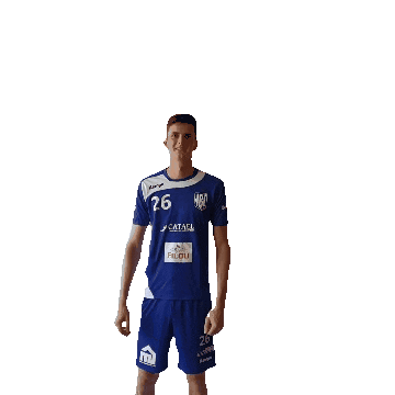 Handball Bluewhitedynamite Sticker by Handbalclub Izegem