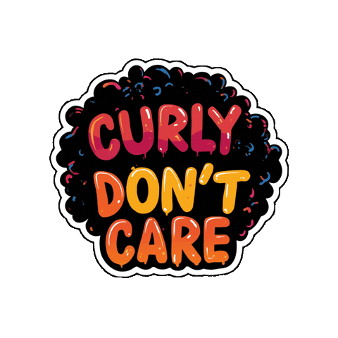 Good Hair Day Sticker by Jennifer Greenhill
