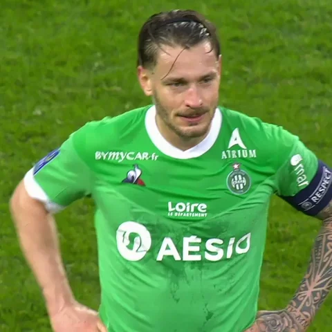 Sad Football GIF by AS Saint-Étienne