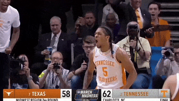 Tennessee Volunteers Sport GIF by NCAA March Madness