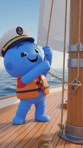 Boat Sailing GIF by Milly