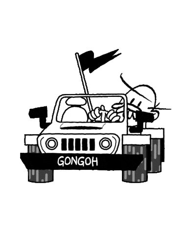 Driving Sticker