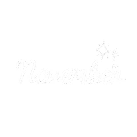November Months Sticker