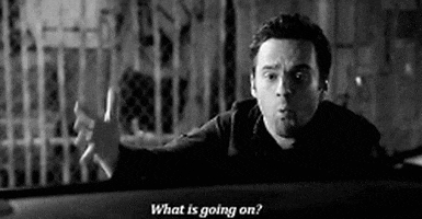 confused nick miller GIF