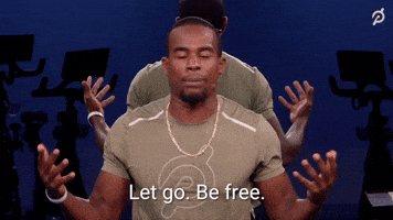 Be Free Let Go GIF by Peloton