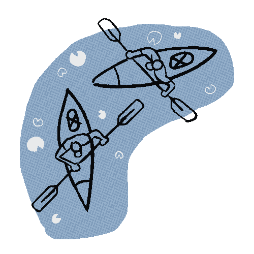 Kayak Sticker by Florida Wildlife Corridor Foundation