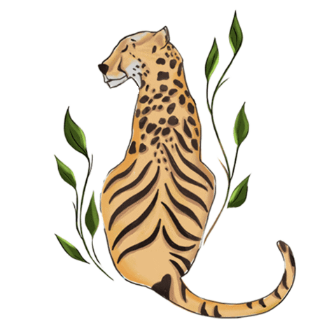 Peace Тигр Sticker