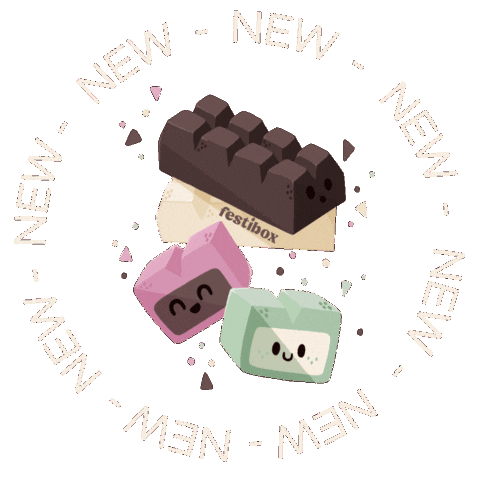 New Post Chocolate Sticker by Festibox