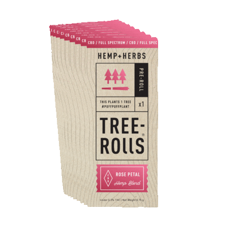 Tree-Rolls Hemp Company Sticker