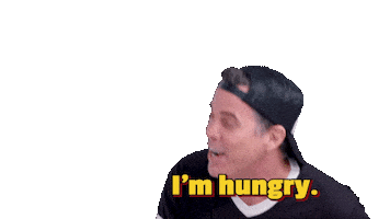 Hungry Steve-O Sticker by First We Feast