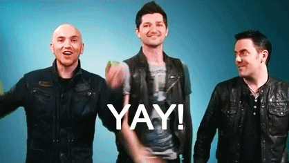  excited yay boys the script GIF