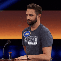 Celebrity Family Feud Smile GIF by ABC Network