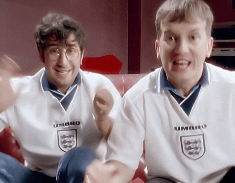 Celebrate English GIF by Three Lions - Find & Share on GIPHY
