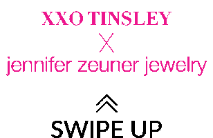 Swipe Up Tinsley Mortimer Sticker by Jennifer Zeuner Jewelry