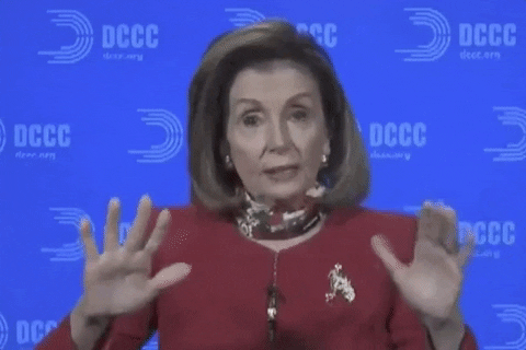 Be Patient Nancy Pelosi GIF by Election 2020 - Find & Share on GIPHY