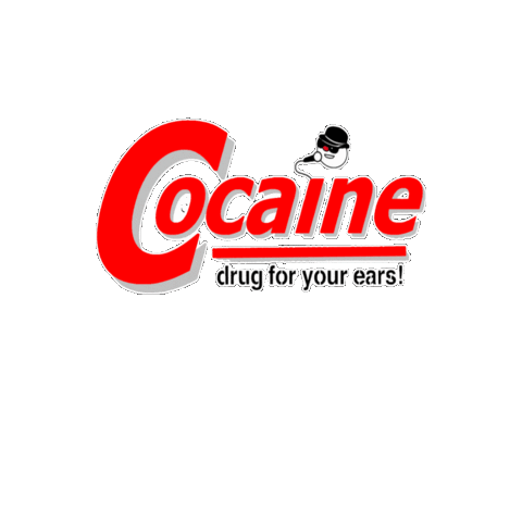 Cocaineband Sticker by Stoapfaelzer Spitzbuam