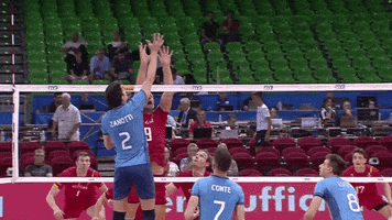 Lets Go Jump GIF by Volleyball World