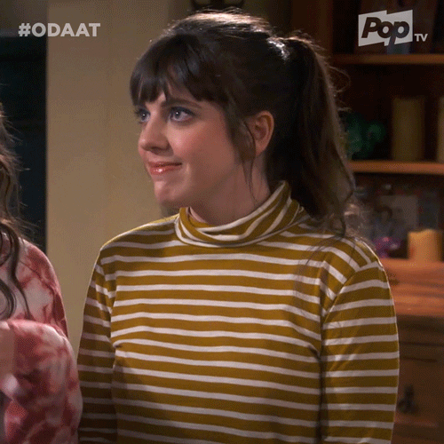 Scared Oh No GIF by One Day At A Time