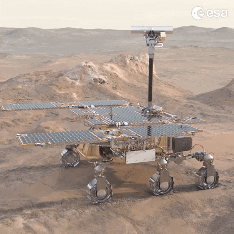 Red Planet Animation GIF by European Space Agency - ESA