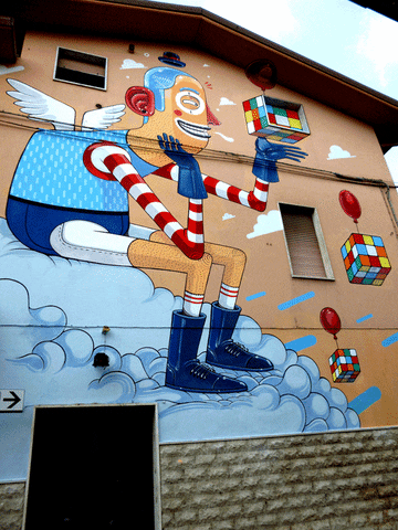 Happy Street Art GIF by MISTER THOMS
