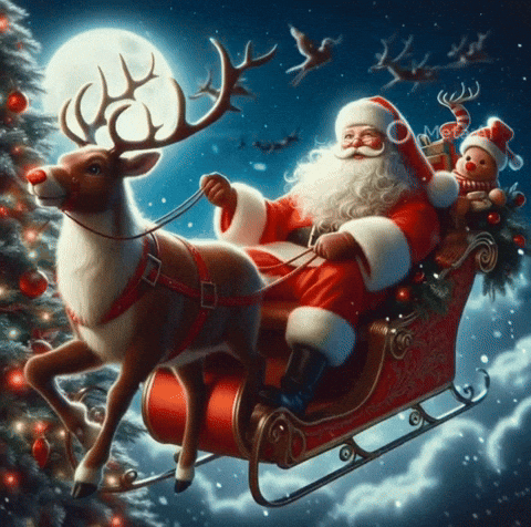 New Year Christmas GIF