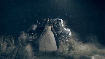 white dress car GIF by Katy Perry