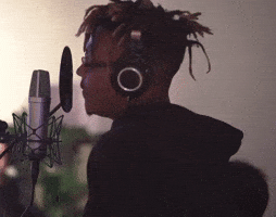 Juice Wrld Singing GIF