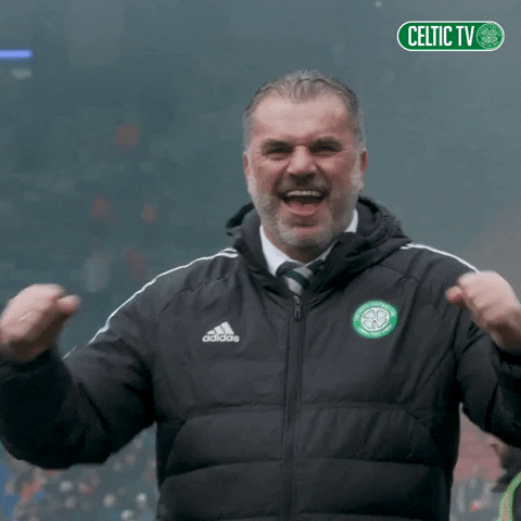 Happy Celebration GIF by Celtic Football Club