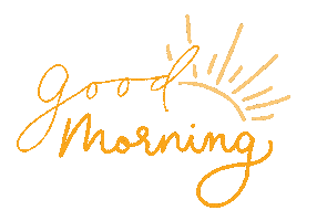 Happy Good Morning Sticker