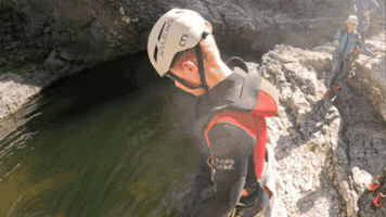 Canyoning GIF