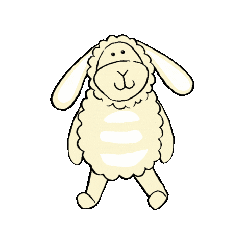 Lamb Sticker by Sleepytot