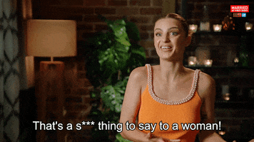 Woman Reaction GIF by Married At First Sight