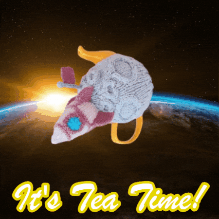 To The Moon Rocket GIF by TeaCosyFolk