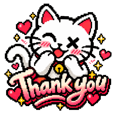 Cat Love Sticker