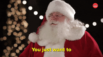 Santa Hallmark Christmas GIF by BuzzFeed