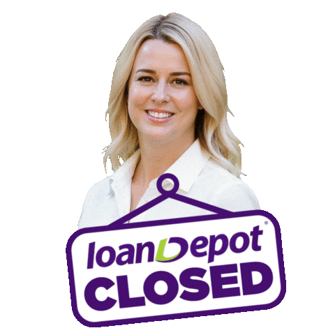 Loan Depot - Christine Sittinger Sticker