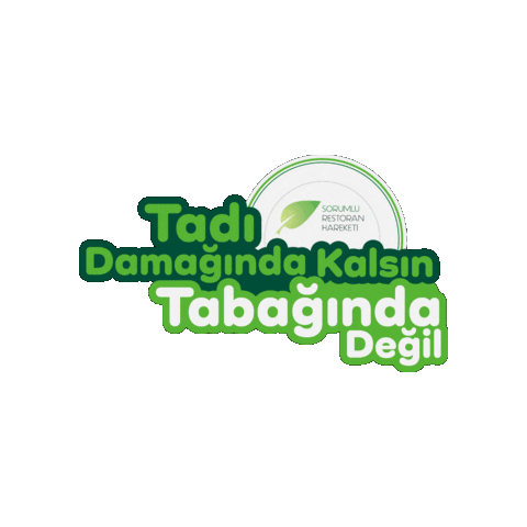 Srh Sticker by Sorumlu Restoran Hareketi