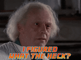 Doc Brown Yolo GIF by Back to the Future Trilogy