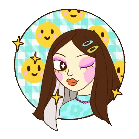 Girl Pastel Sticker