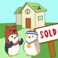 For Sale Penguin GIF by Pudgy Penguins