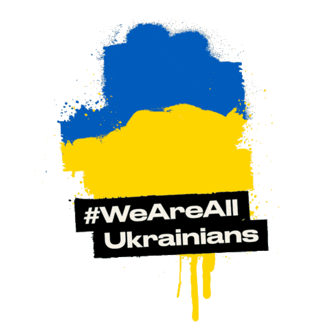 We Are All Ukrainians Sticker