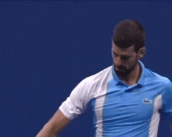 Djokovic Hangon GIF