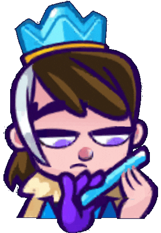 Clash Royale Princess Sticker