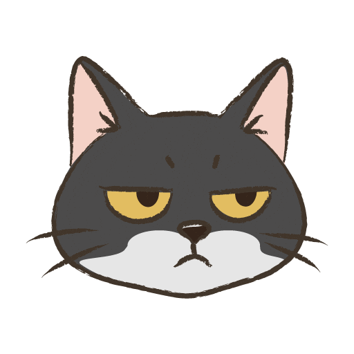 Cartoon Cat Sticker