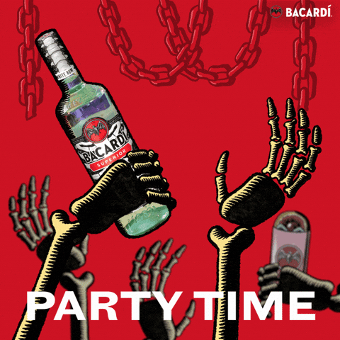 Halloween Rum GIF by Bacardi